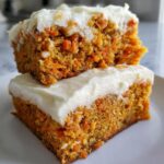 Carrot Cake Cream Cheese Bars