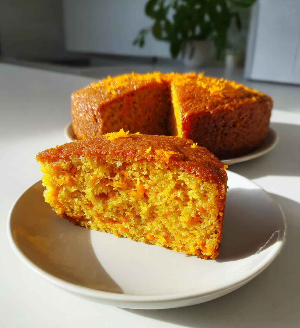 Carrot and Orange Cake (No Flour or Sugar) - detail 1