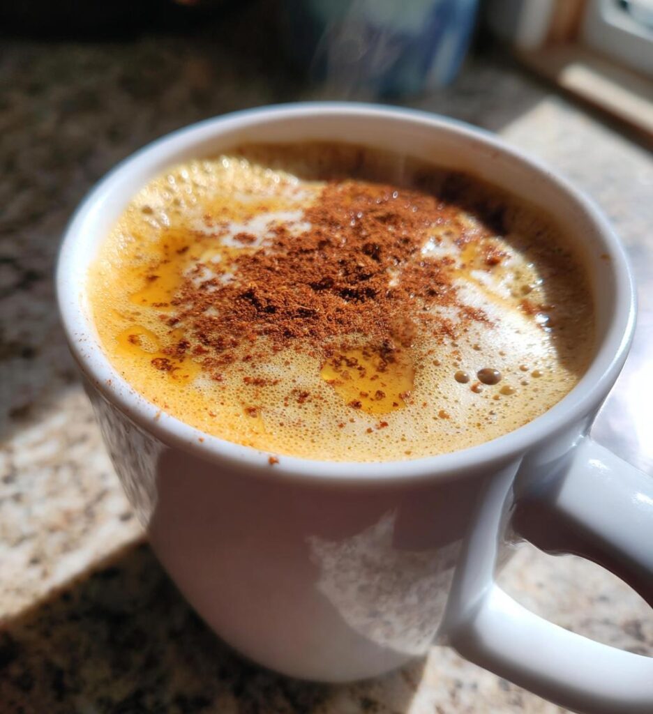Chamomile Cinnamon Moon Milk Latte