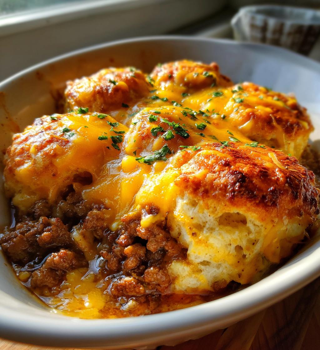 Cheddar Bay Hamburger Casserole - detail 1