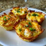 Cheddar Crab and Shrimp Mini Quiches
