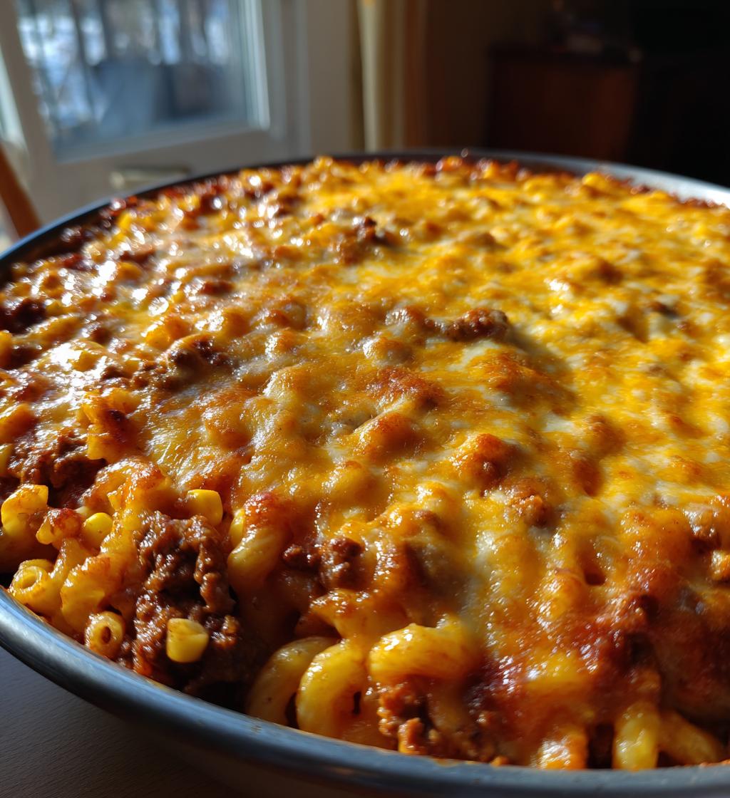 Cheddar Ranch Beef & Corn Pasta Bake - detail 1