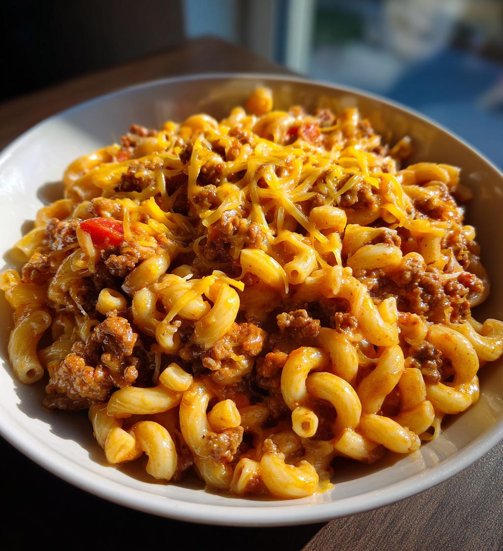 Cheeseburger Pasta - detail 1