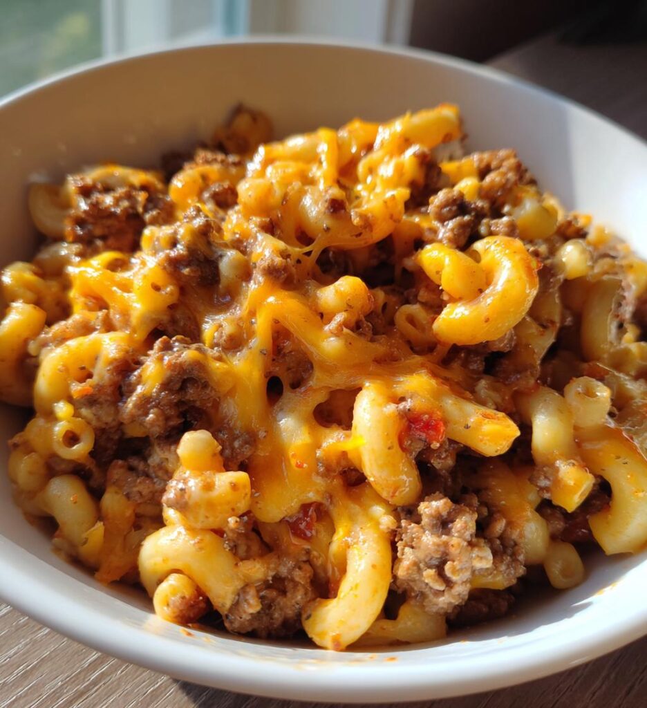 Cheeseburger Pasta