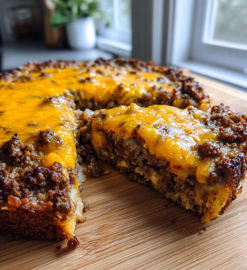Cheeseburger Pie