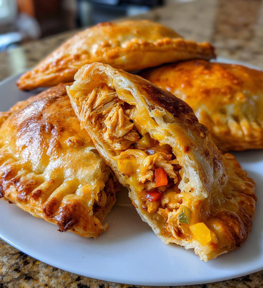 Cheesy Chicken Empanadas - detail 1