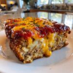 Cheesy Meatloaf Casserole