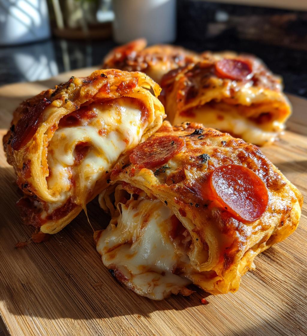 Cheesy Pepperoni Pizza Roll ups With Low Carb Tortillas - detail 1