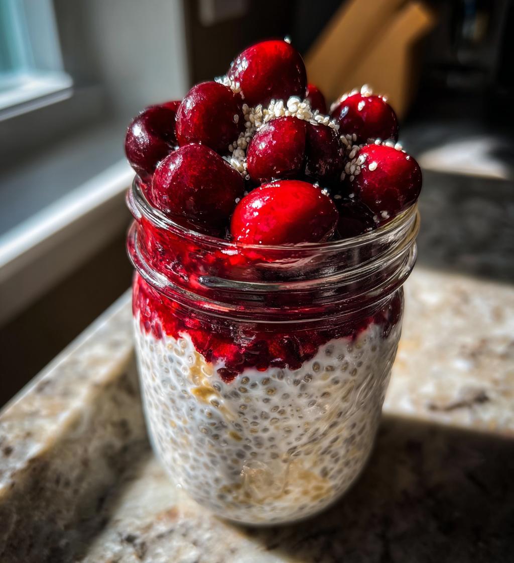 Cherry Chia Pudding