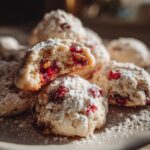 Cherry Snowball Cookies