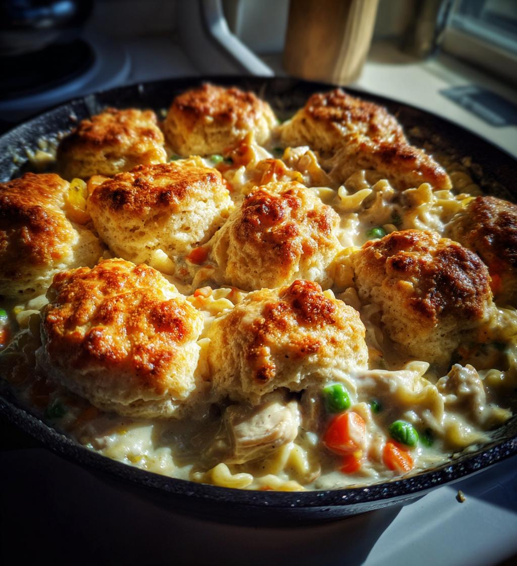 Chicken Pot Pie Noodle Skillet - detail 1