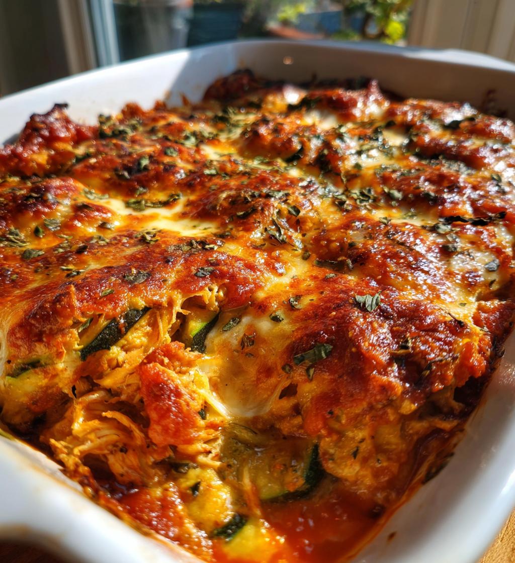 Chicken Zucchini Bake - detail 1