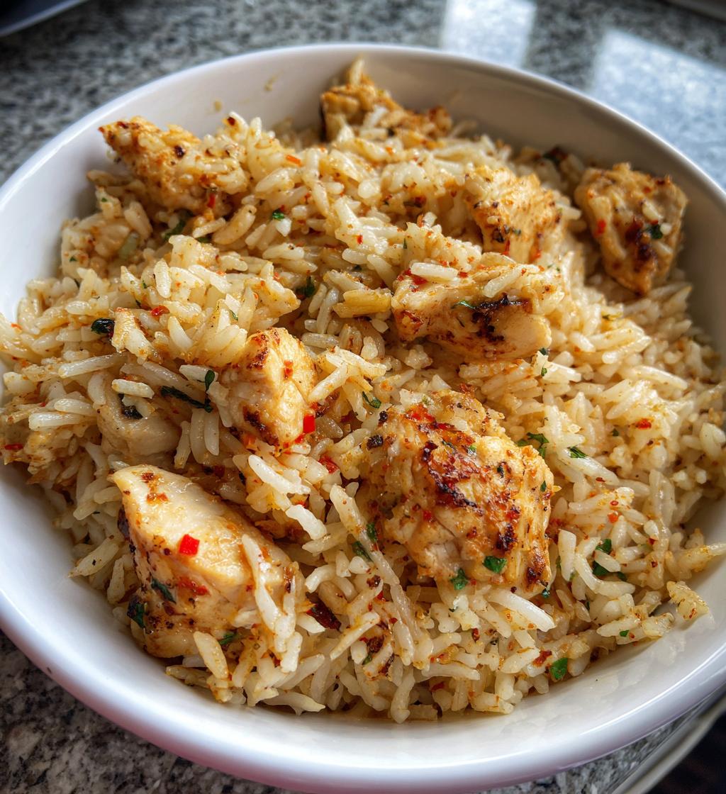 Chicken and Rice - detail 1