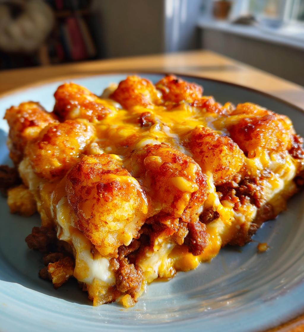 Chili Cheese Tater Tot Casserole - detail 1