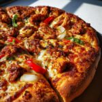 Chili Garlic Chicken Pizza