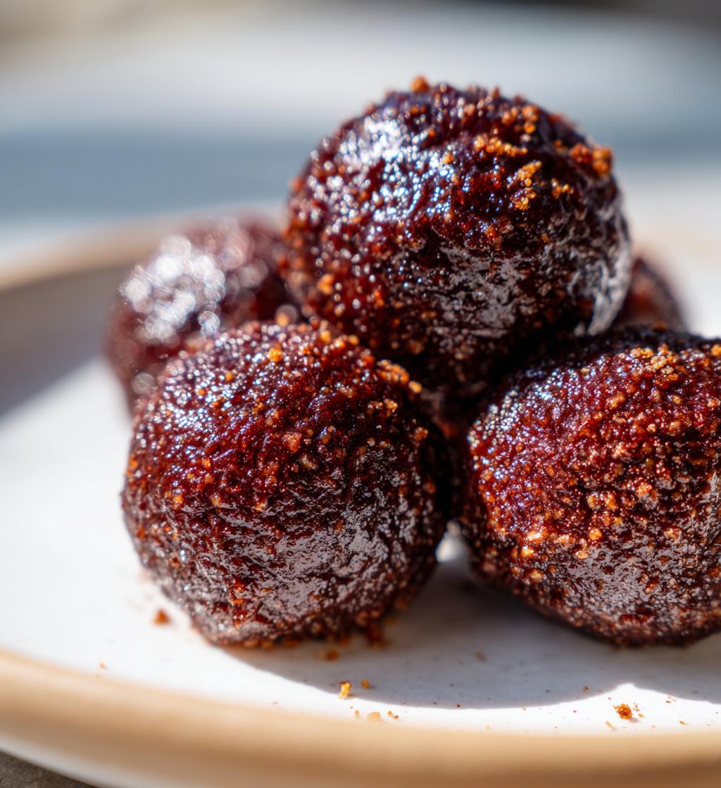 Chocolate Brownie Date Balls