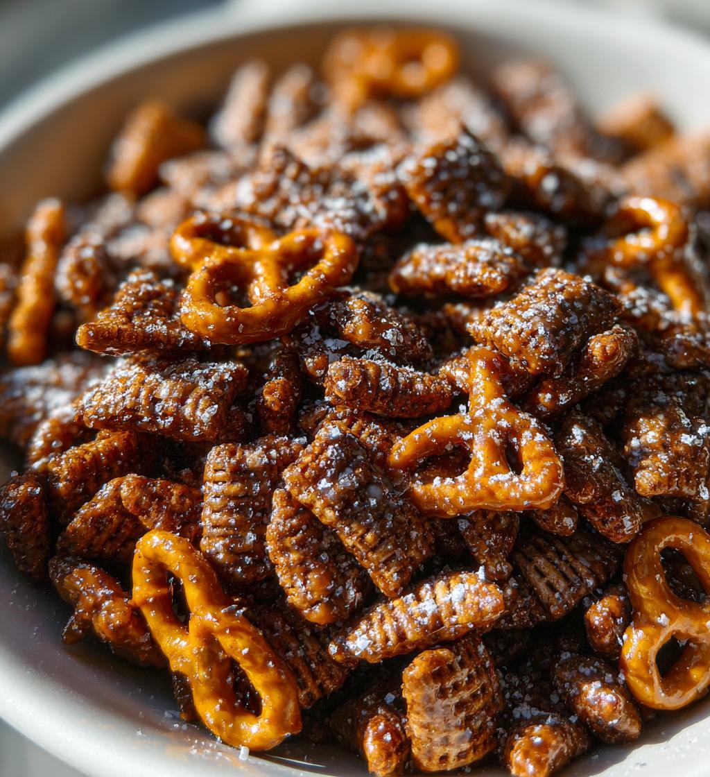 Chocolate Caramel Puppy Chow - detail 1