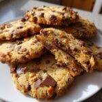Chocolate Chip And Toffee Shortbread Cookies