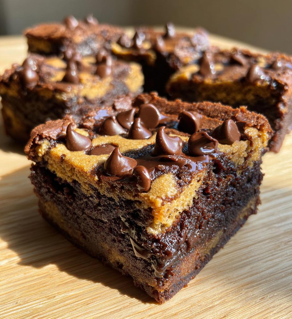Chocolate Chip Cookie Dough Brownies - detail 1