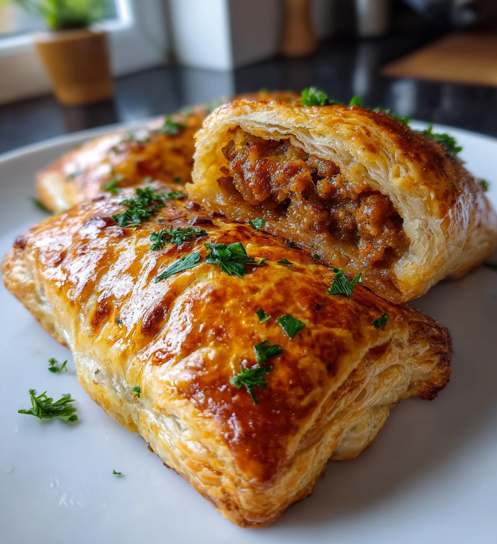 Christmas Sausage Rolls - detail 1