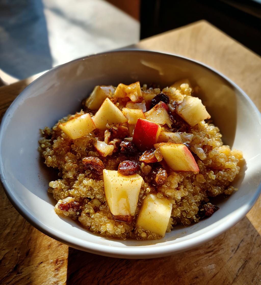 Cinnamon Apple Breakfast Quinoa - detail 1