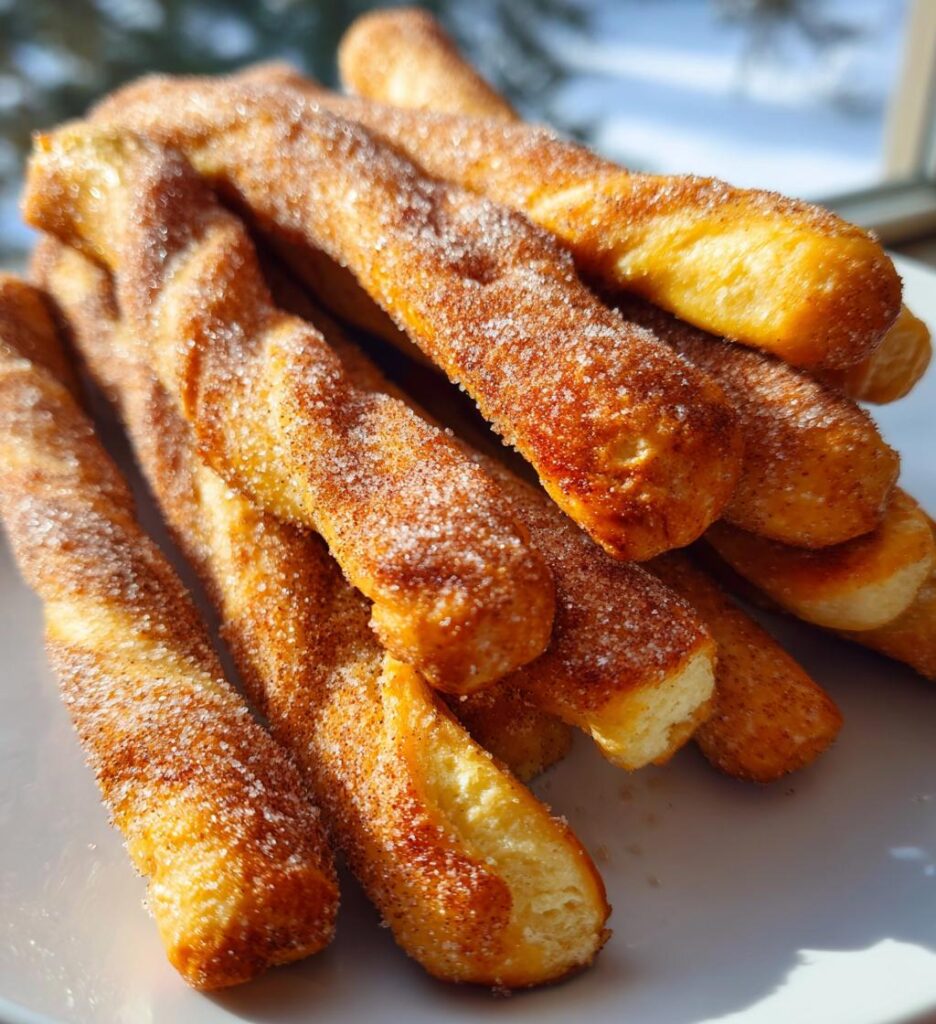 Cinnamon Sugar Pretzel Sticks