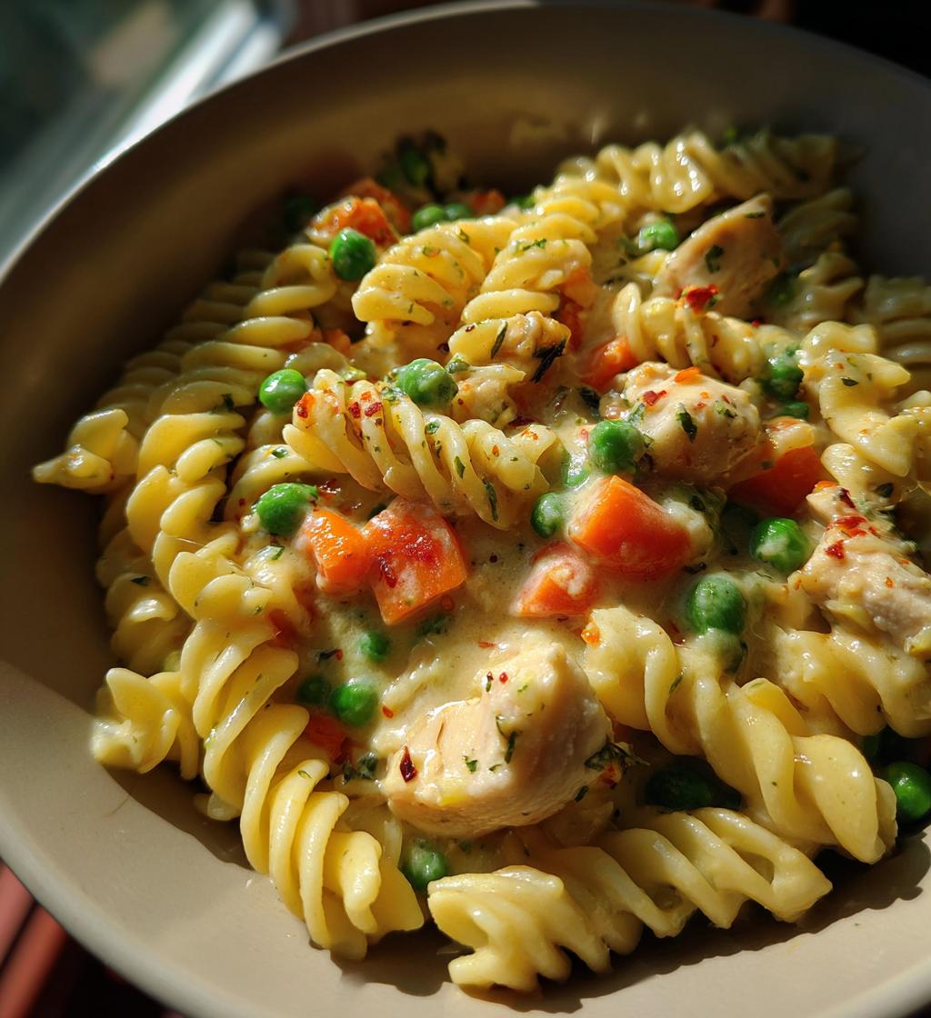 Classic Chicken Pot Pie Pasta - detail 1