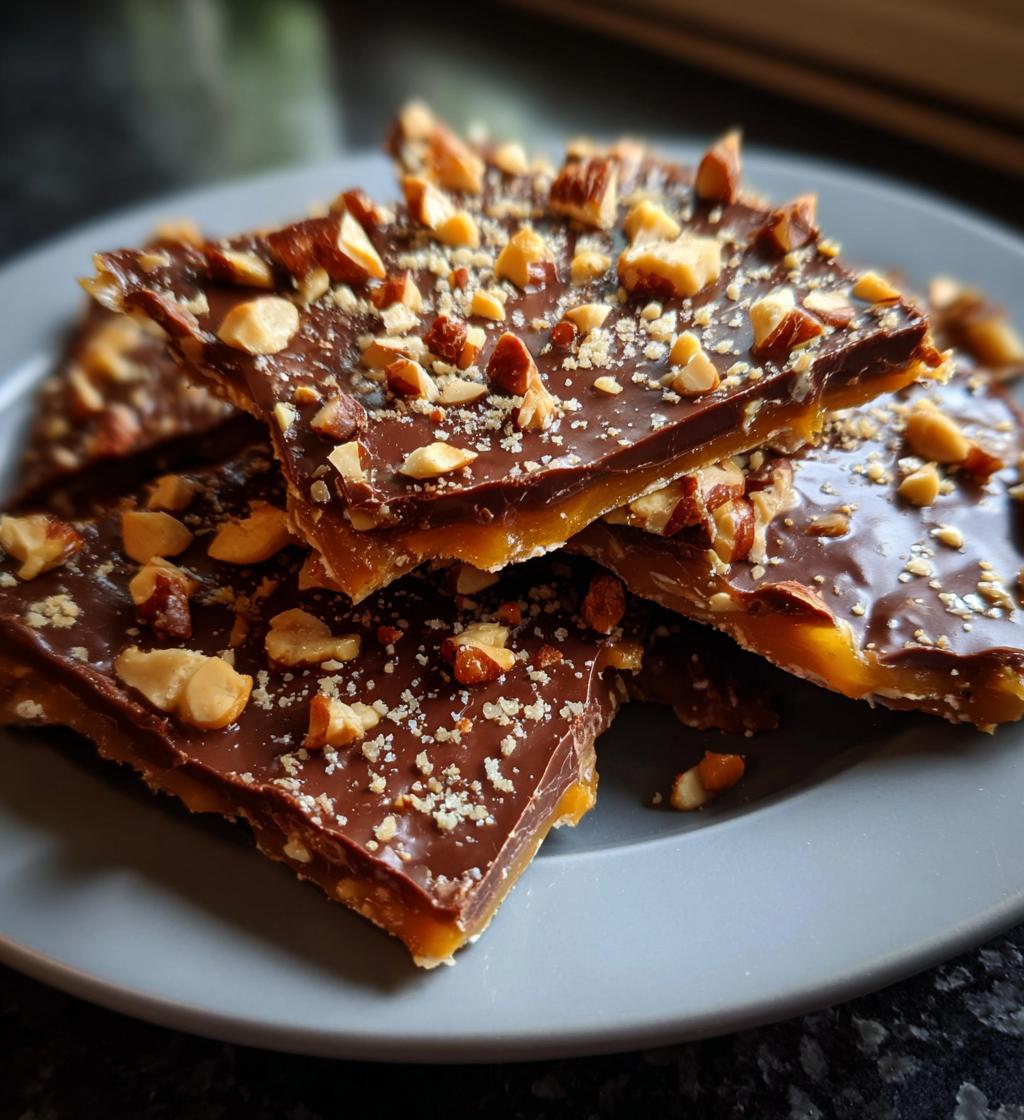 Classic Christmas Toffee - detail 1