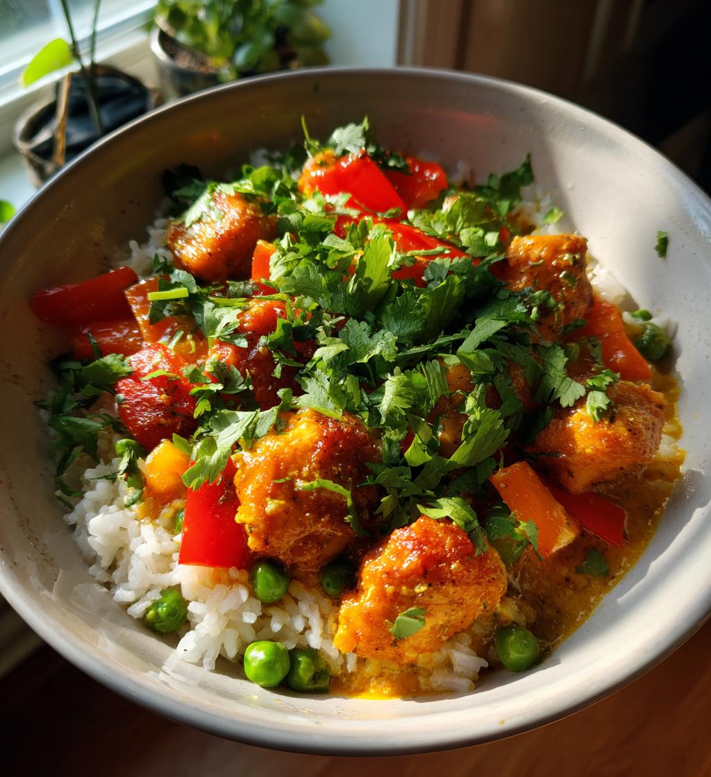 Coconut Chicken Rice Bowl