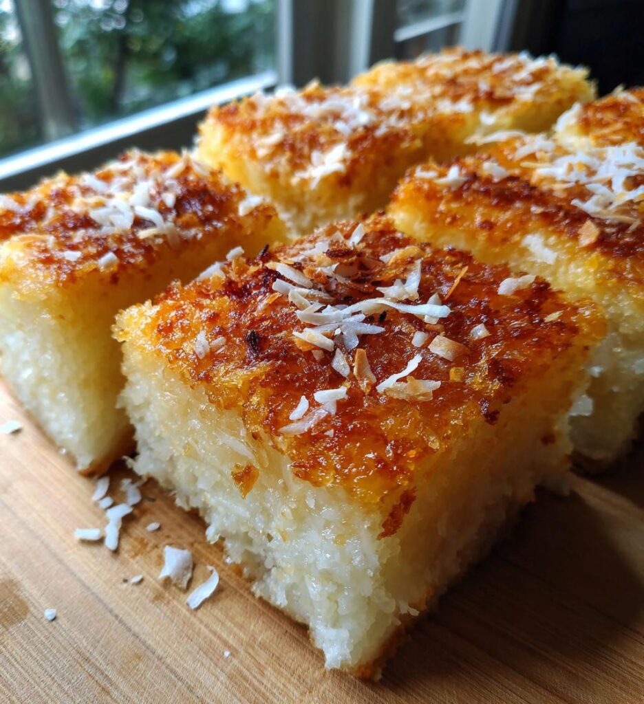 Coconut Mochi Cake