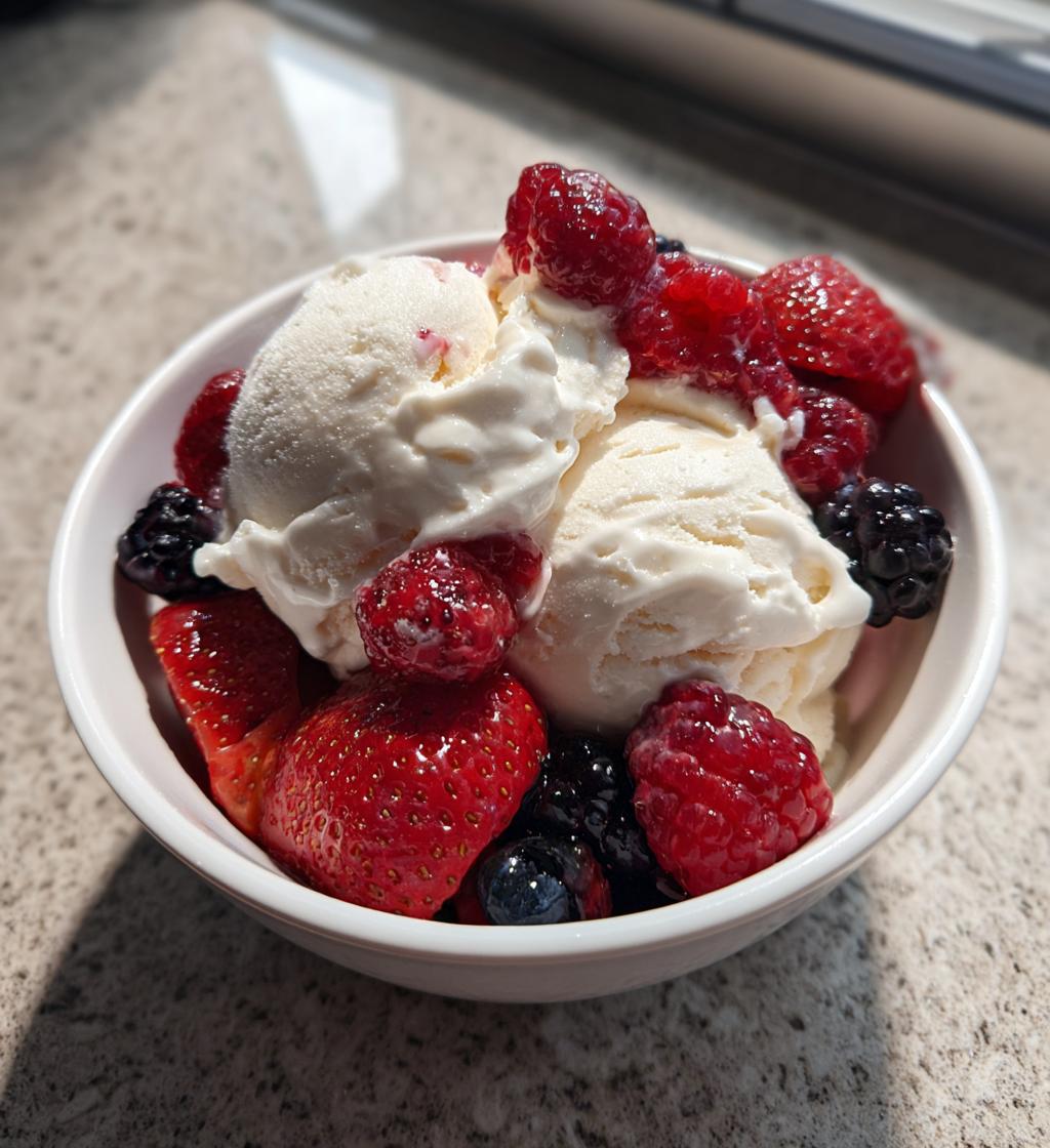Cottage Cheese Ice Cream - detail 1