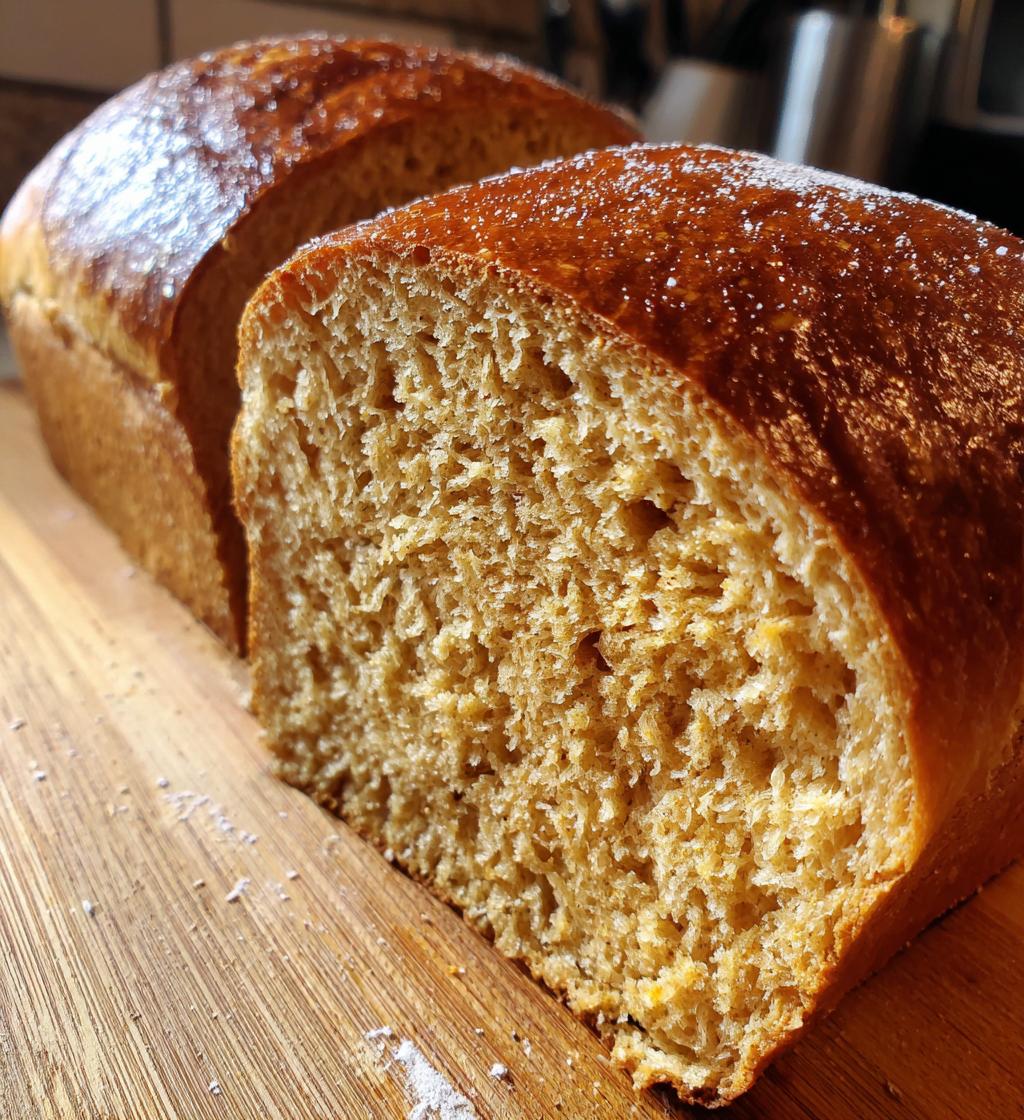 Cozy Honey-Cinnamon Oatmeal Bread - detail 1