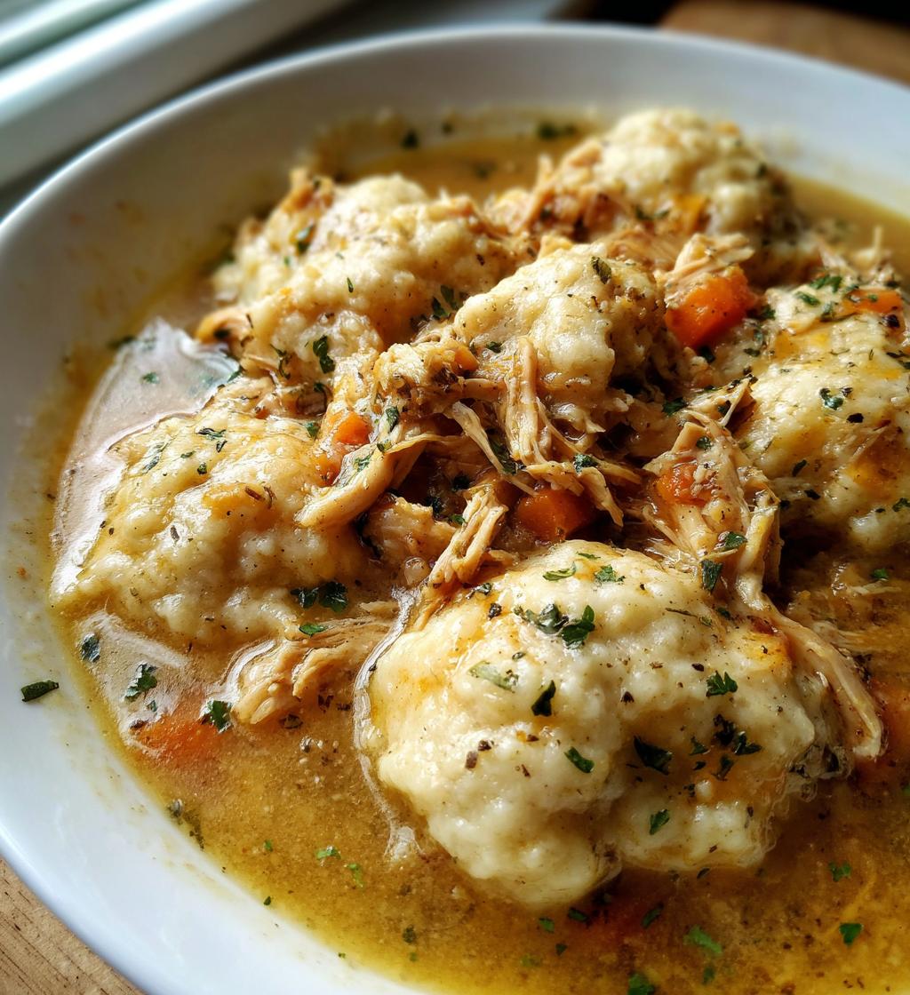 Cracker Barrel-Style Chicken and Dumplings - detail 1