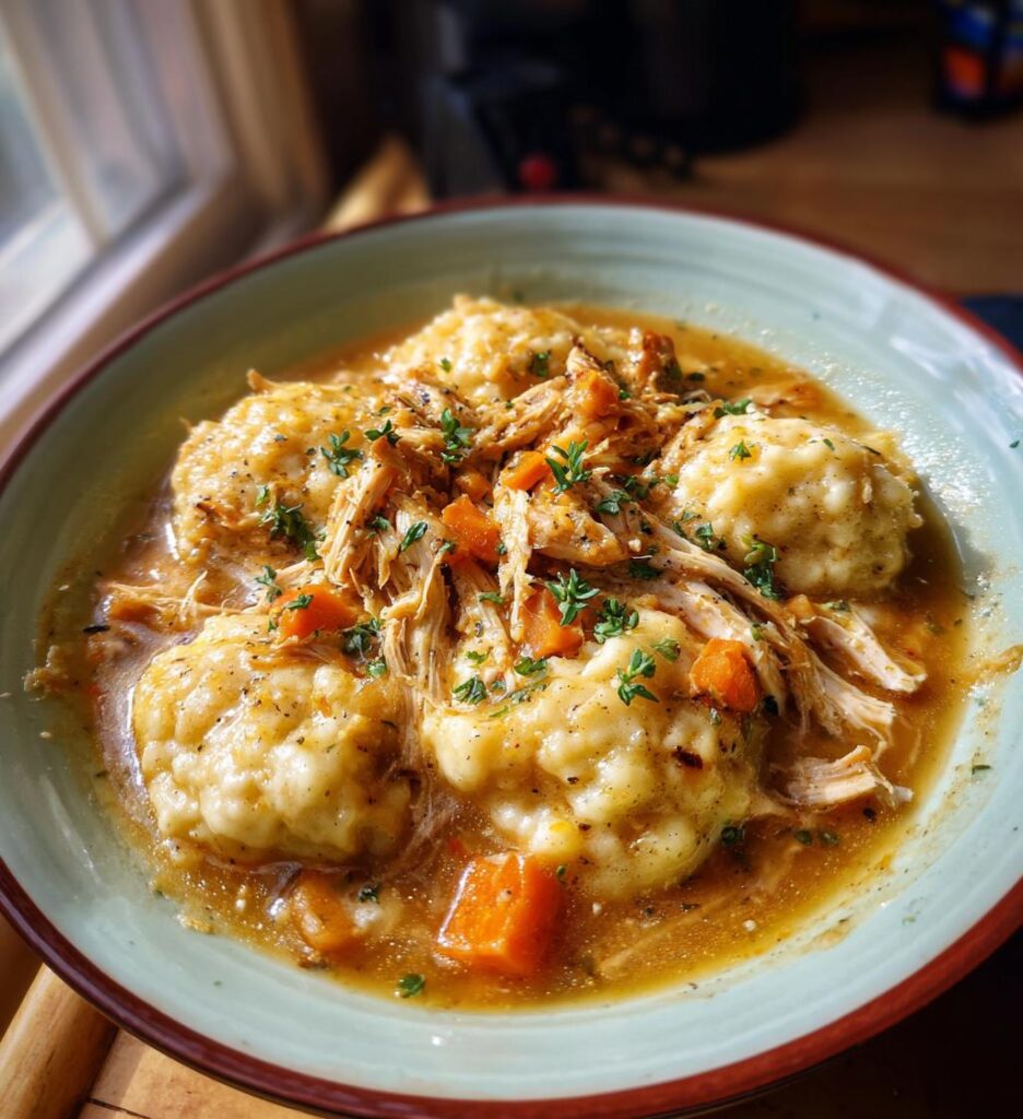 Cracker Barrel-Style Chicken and Dumplings