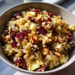 Cranberry Apple Quinoa Salad