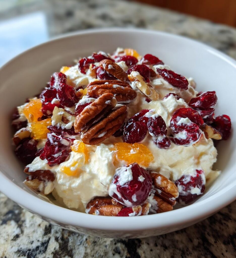 Cranberry Orange Pecan Cream Cheese