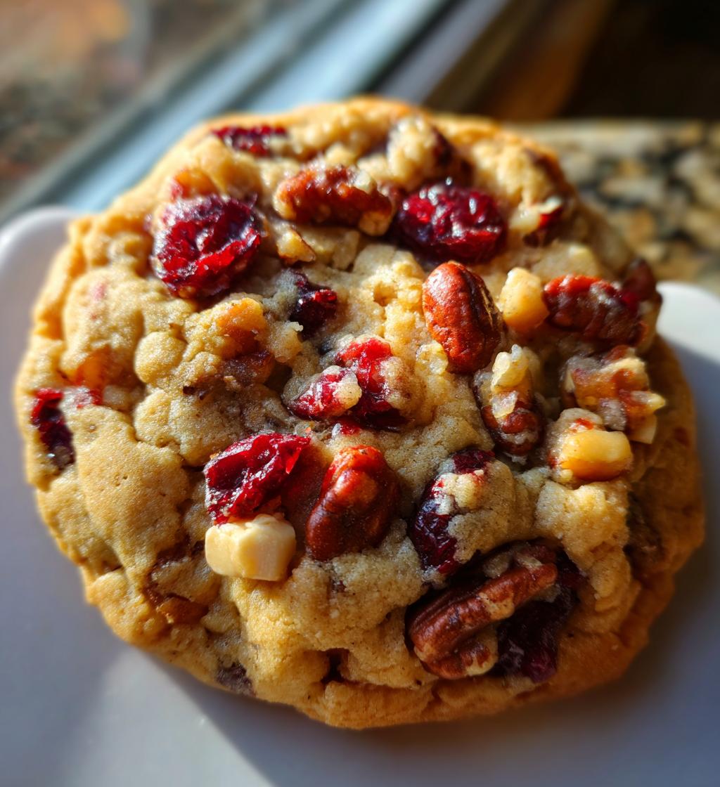 Cranberry Pecan Praline Cookies - detail 1