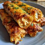 Cream Cheese Chicken Taquitos