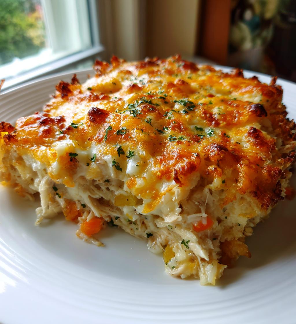 Creamy Angel Chicken Casserole