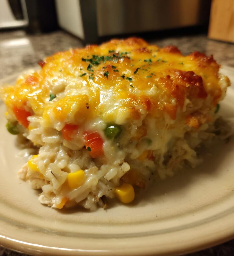 Creamy Chicken Wild Rice Casserole