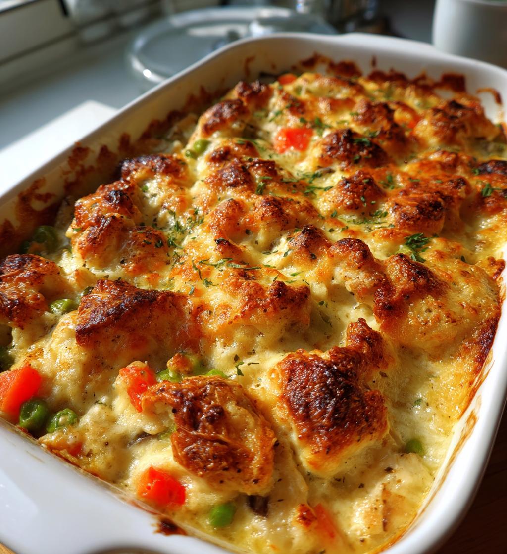 Creamy Mushroom Chicken & Rice Casserole - detail 1