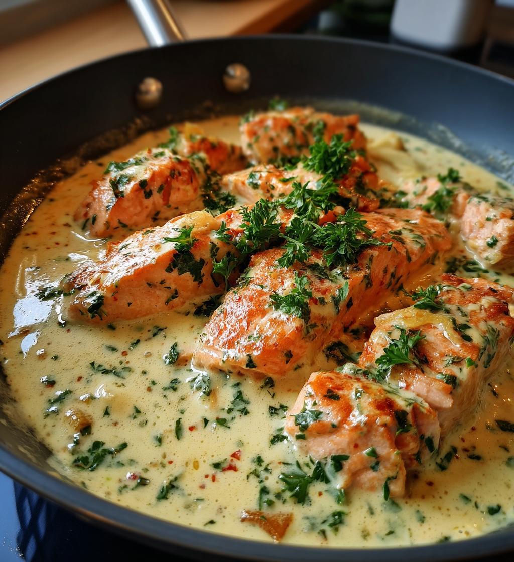 Creamy Salmon - detail 1