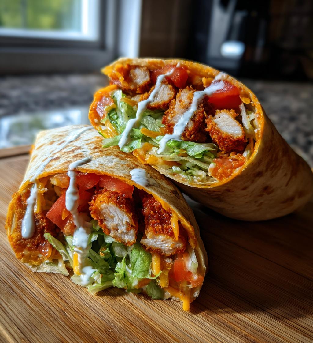 Crispy Chicken Ranch Snack Wrap - detail 1