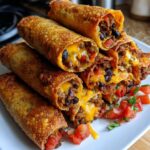 Crispy Nacho Egg Rolls