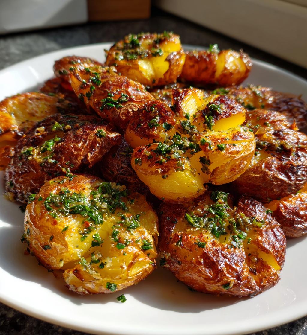 Crispy Smashed Potatoes - detail 1