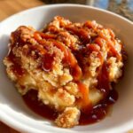 Crockpot Caramel Apple Dump Cake