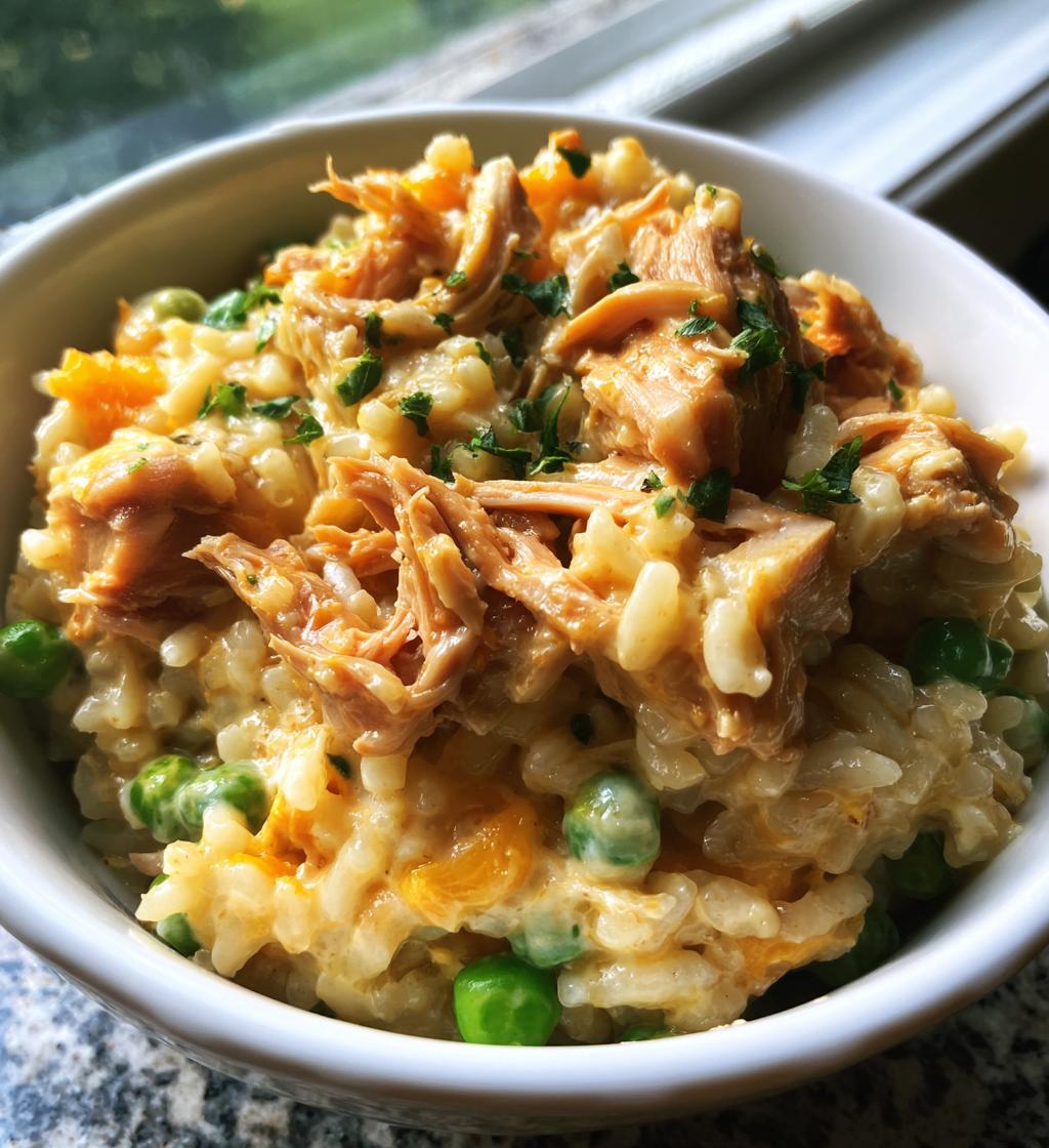 Crockpot Cheesy Chicken and Rice Recipe - detail 1