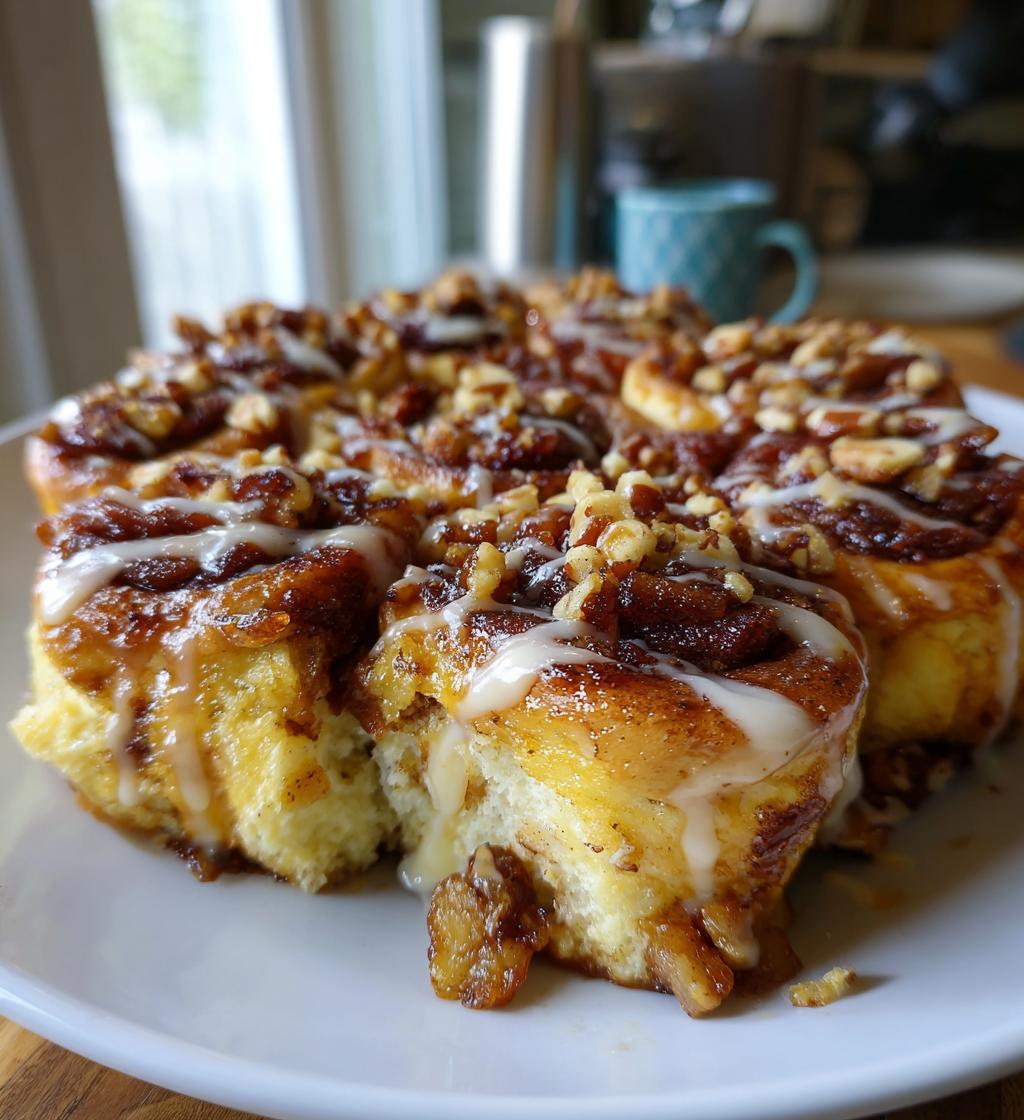 Crockpot Gooey Cinnamon Roll Dump Cake - detail 1