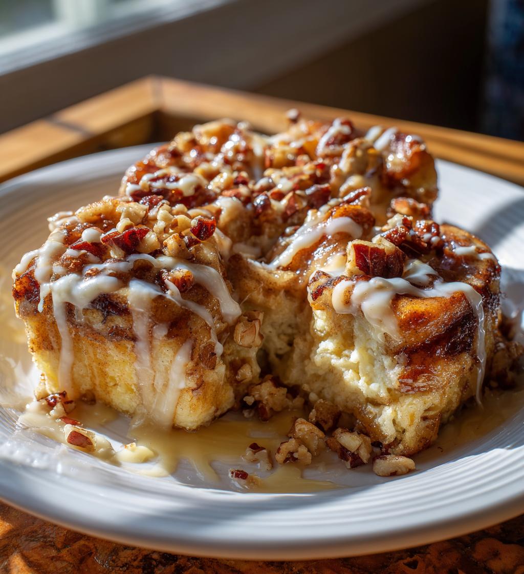 Crockpot Gooey Cinnamon Roll Dump Cake