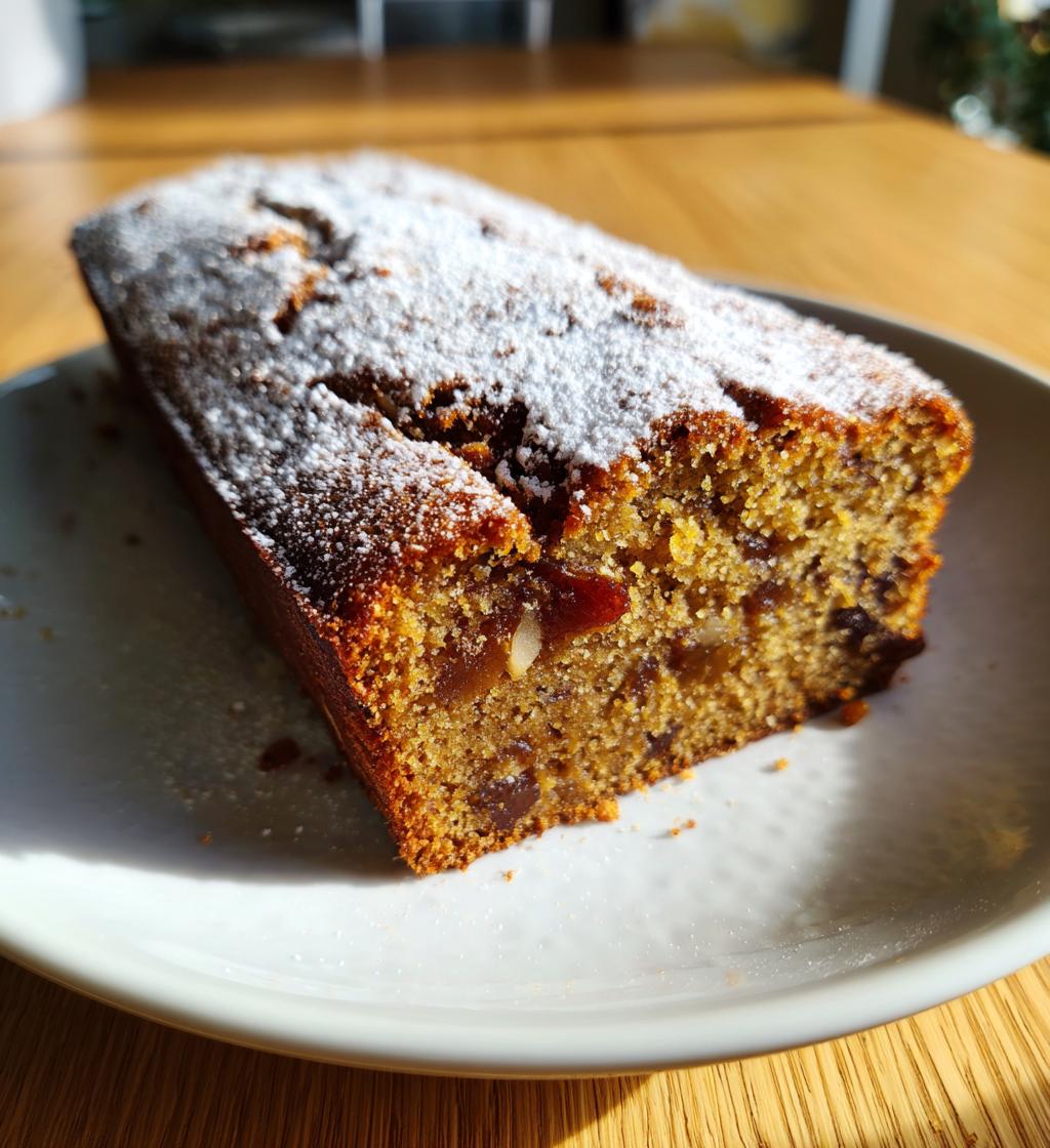 Date and Almond Cake - detail 1